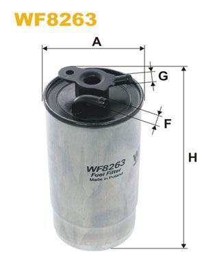 WIX FILTERS Топливный фильтр WF8263